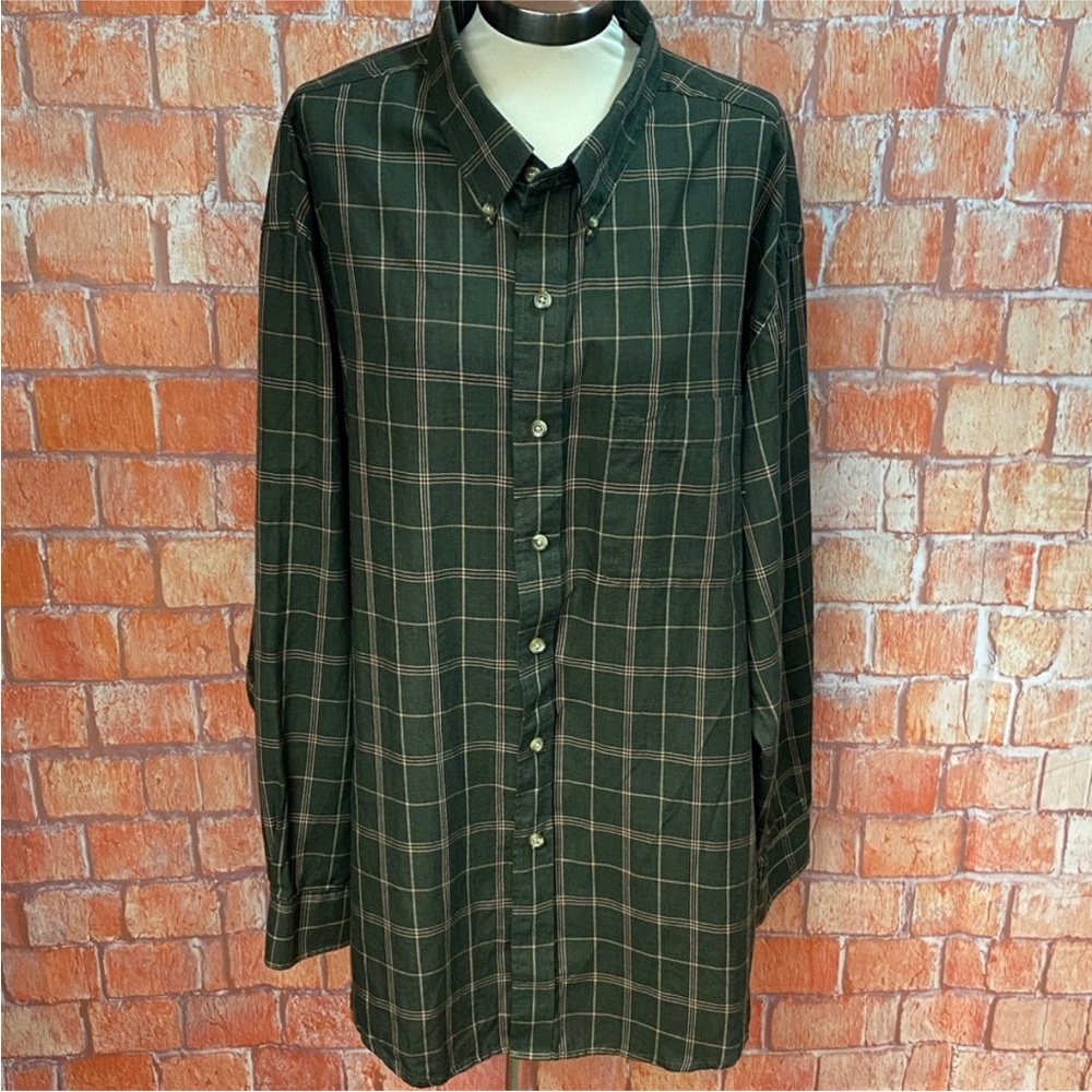 Arrow Men's‎ Green Plaid Shirt